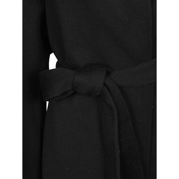 Sandbeige Women Wool Midi Coat - Picture 3 of 3